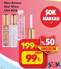 MON AMOUR STAR GLOW LİKİT ALLIK fiyat ve kampanya bilgisi